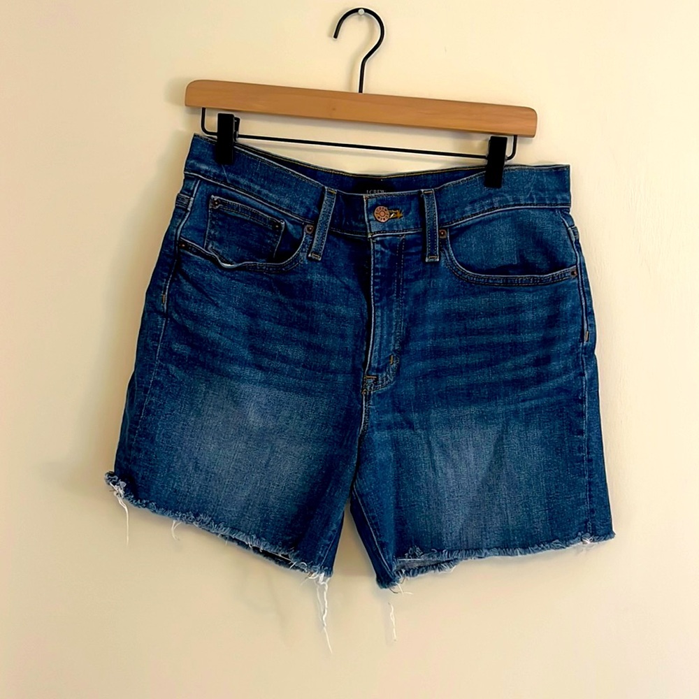 J. Crew 5” jean shorts